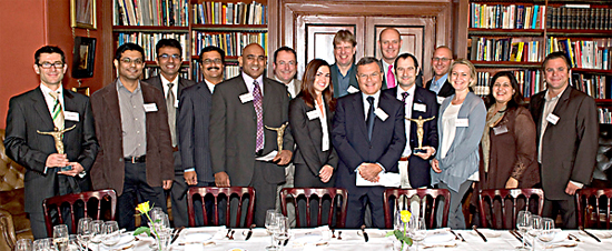 Photo of the winners of WPP's Atticus Awards 2007